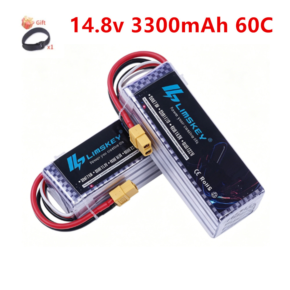 Rc Hobby Airplanes - 4S LiPo Akku 14,8V 3300mAh 60C/80C