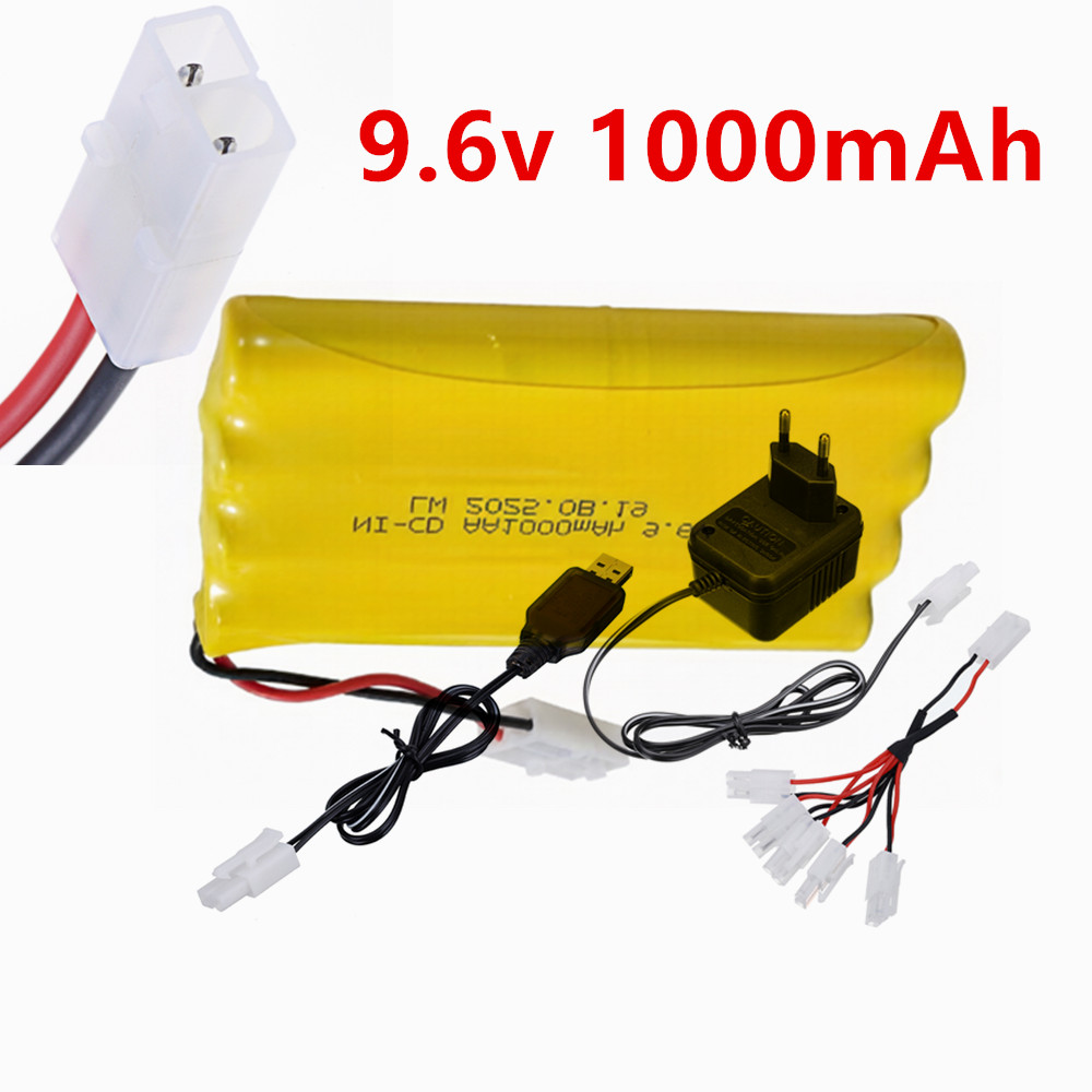 Rc Hobby Truck - 9,6V 1000mAh Ni-CD AA Akku mit