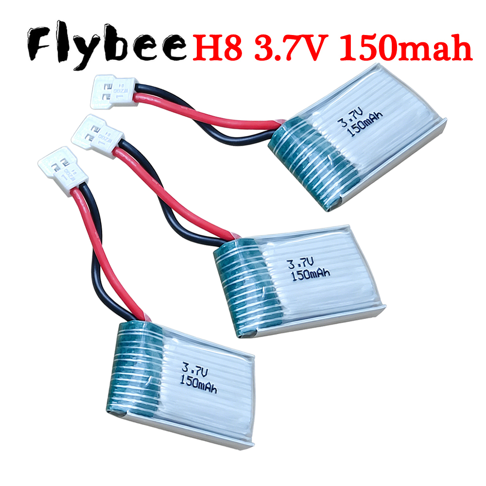 Rc Hobby Airplanes - XH2.54 Stecker, 3,7V 150mAh 651723 Lipo-Akkus