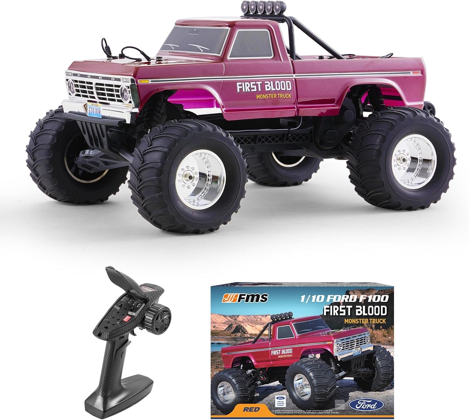 Rc Hobby Grade Monster Truck - 1/10 Maßstab Ford F-100 RC Monster