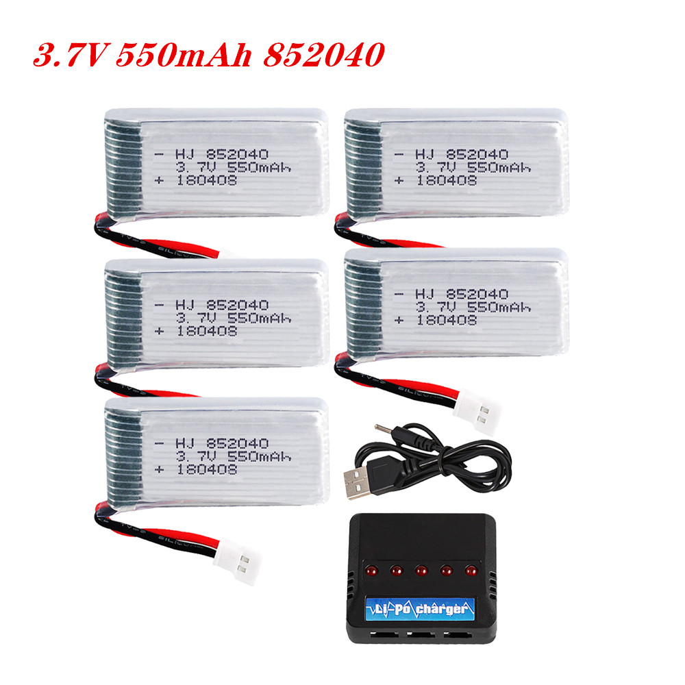 Rc Hobby Airplanes - 3,7 V 550 mAh 25C Lipo-Akku