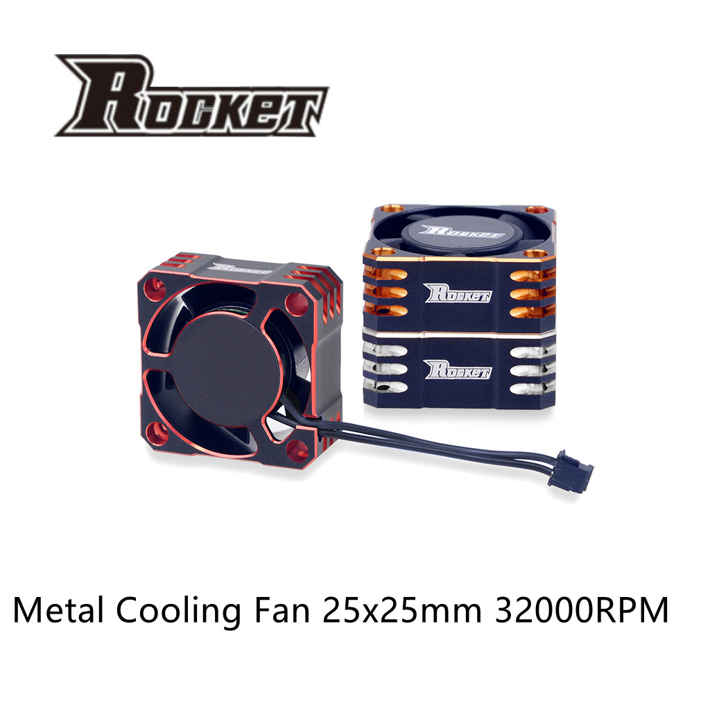 Rc Hobby Grade Plane - Rakete Metall Lüfter 25x25mm 32000RPM/8,5V TURBO