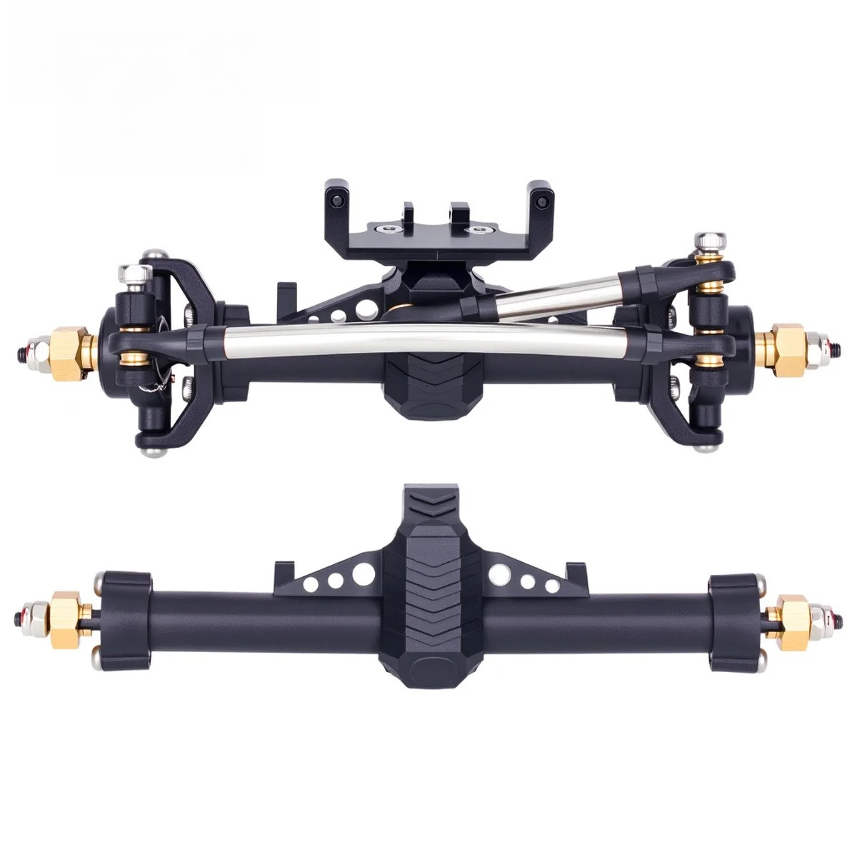 Rc Hobby Products - Kunststoff SCX24 Vorder- und Hinterachs-Set mit