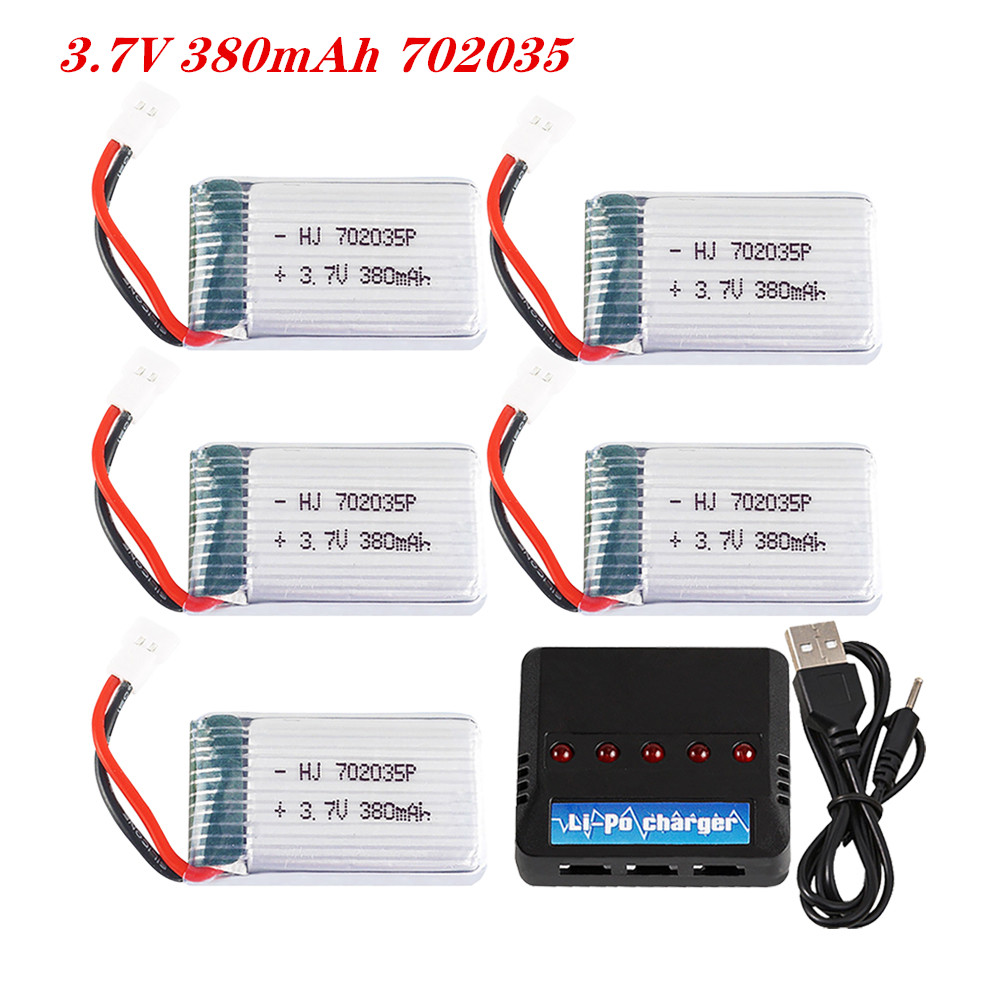 Rc Hobby Airplanes - 3,7 V 380 mAh 702035 Lipo