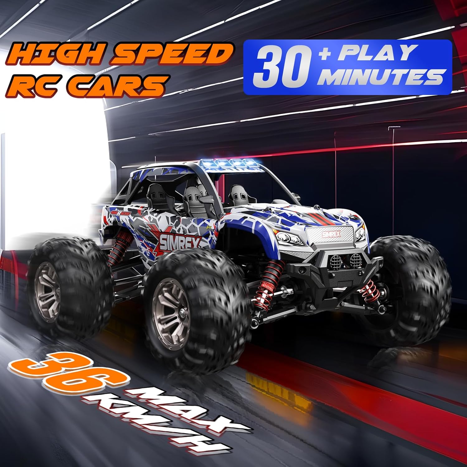 1/16 Maßstab Hobby-Klasse 4WD  – Rc Hobby Grade Monster Truck Bewertung und Preis