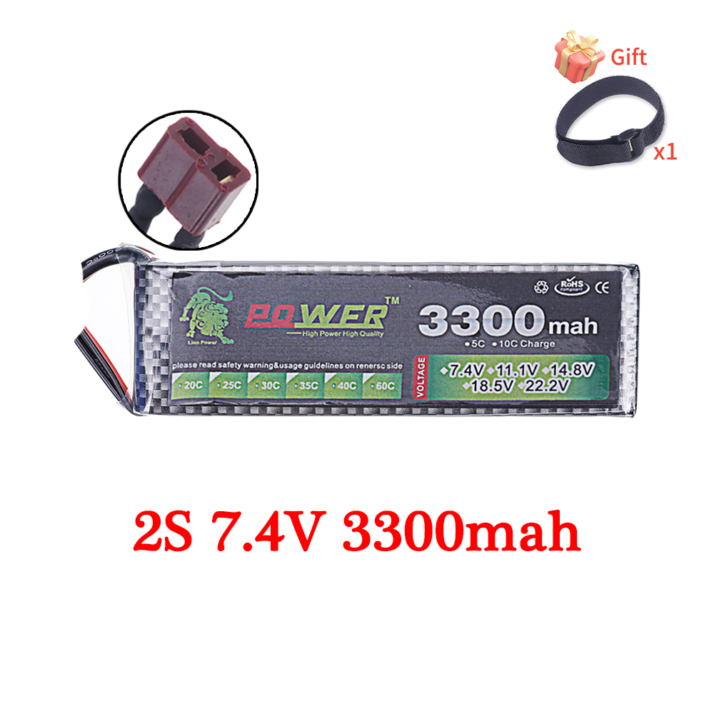 60C Lipo Batterie 3300mAh 7,4V – Rc Hobby Truck Bewertung und Preis