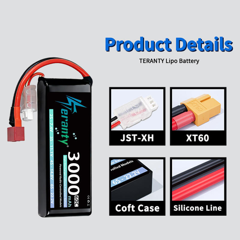 TERANTY 2S 3000mAh Lipo-Akku 7 – Rc Hobby Truck Bewertung und Preis