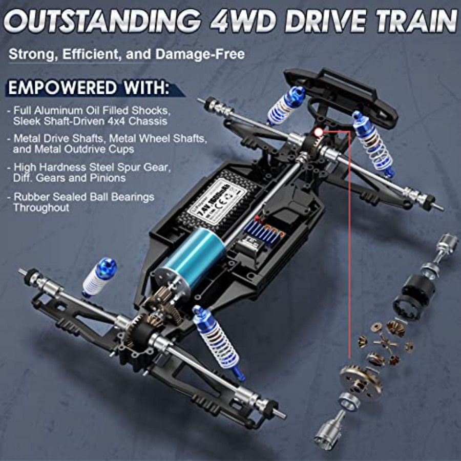 4x4 Offroad RC Monstertruck fü – Rc Hobby Grade Monster Truck Bewertung und Preis