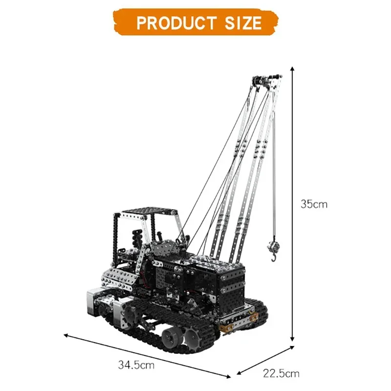 DIY Metall RC Kran Elektrische – Rc Hobby Toys Bewertung und Preis