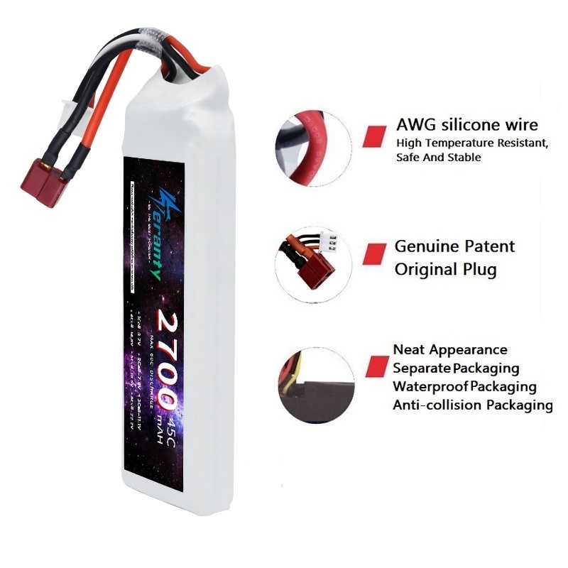 1/3PCS 2S 7,4 V Lipo Batterie  – Rc Hobby Airplanes Bewertung und Preis