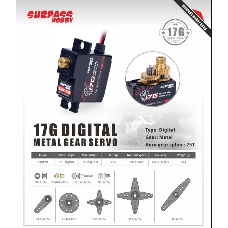 SURPASS Hobby S0017M 17g Hochw – Hobby Quality Rc Cars Bewertung und Preis