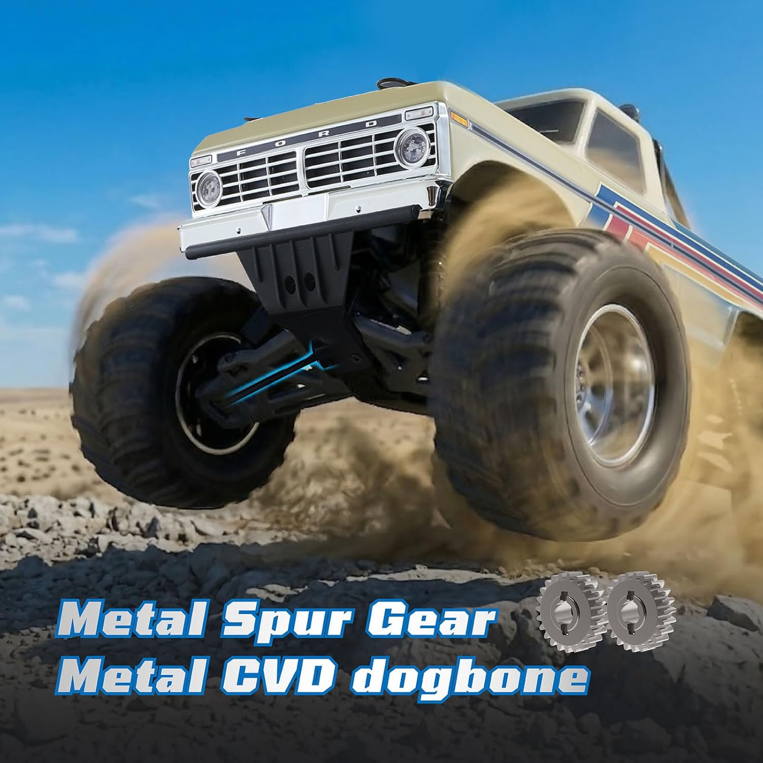 1/10 Ford F-100 Bürstenloser M – Rc Hobby Grade Monster Truck Bewertung und Preis