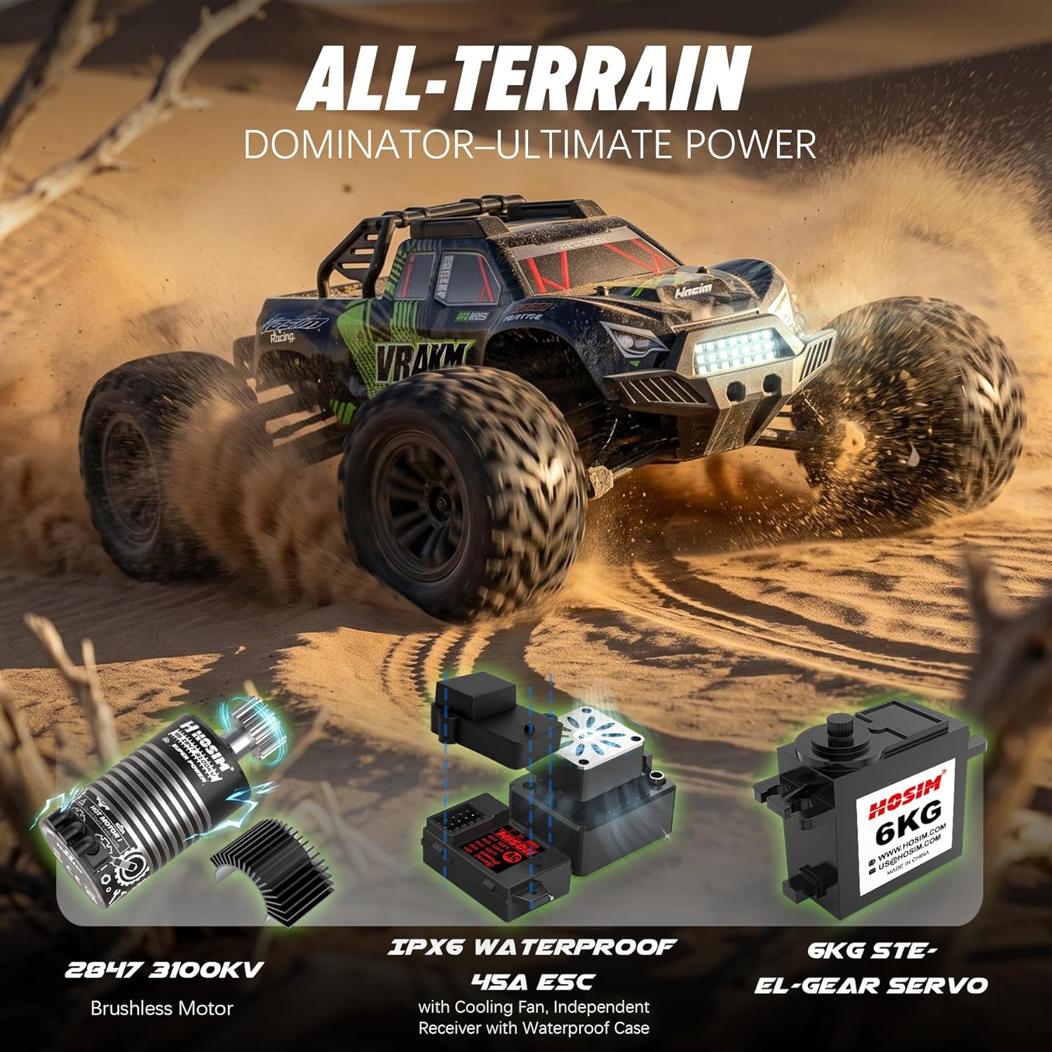 Erwachsenen-RC-Auto mit Bürste – Rc Hobby Grade Monster Truck Bewertung und Preis