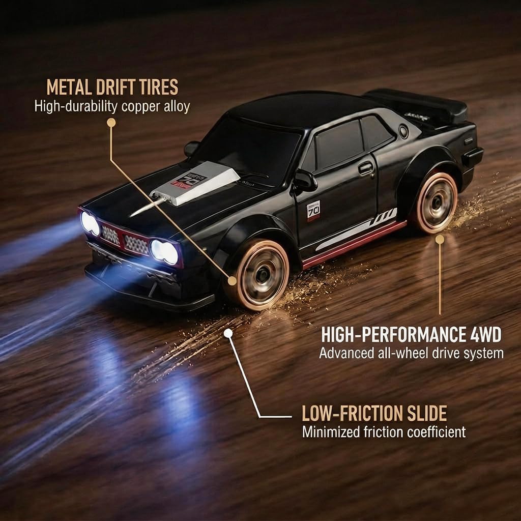1:64 Maßstab 4WD RC Drift-Auto – Gyroscope Rc Module Bewertung und Preis